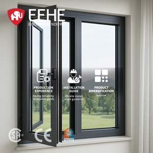 EEHE Modern Arched Thermal Insulation Casement Windows