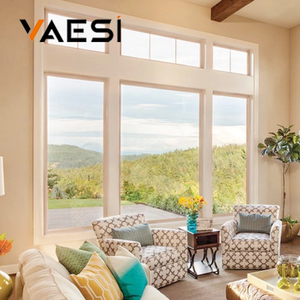 Custom Size & Color Aluminium Fixed Window Large Corner Panel