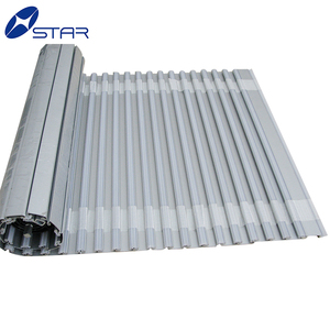 Vertical or Horizontal Roller Shutter Aluminum Tambour Door