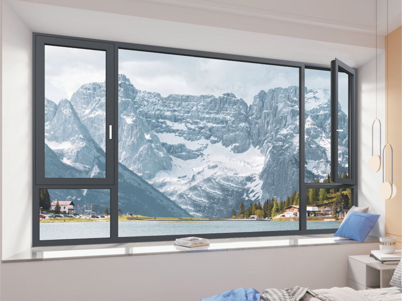 Customized aluminum doors and windows for global export markets