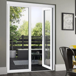 Aluminum Alloy Craftsman Style Security Exterior Front Entry Door