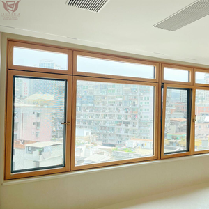 Custom Aluminum Clad Wood Swing Soundproof Casement Window