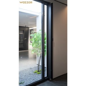 Wazzor New Design Hotel Minimalist Inward Opening Soundproof Micro-Ventilation