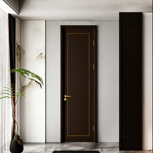 Modern Fire Rated Aluminum Doors European Luxury Interior Doors