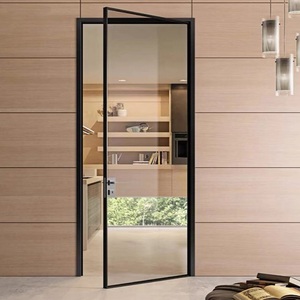 Aluminum Alloy Frosted Glass Interior Door