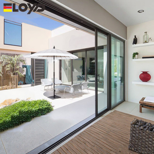 Soundproof 12 Foot Multi Panel Aluminum Sliding Doors Tinted Lowes Sliding Glass Patio Doors