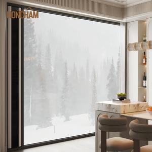 Custom Hurricane Impact Fix Picture Window Thermal Insulation Glass Aluminum