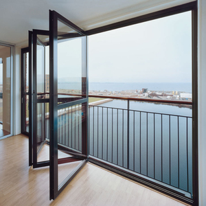 Hot Sale American NFRC Standard Aluminum Interior Patio Folding Bifold Doors