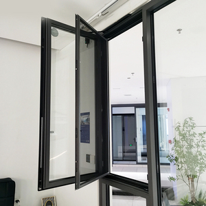 XiaoDe Modern Pitched Aluminum Alloy Roof Windows Skylight Awning Casement Swing Window