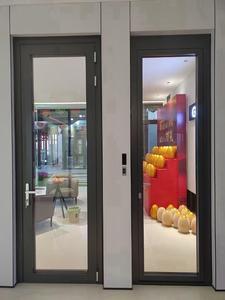 Exterior Thermal Break Aluminum Double Panel French Door Hinged Front Entry Double Door