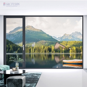 Fuson Aluminium Alloy Sun House Profiles Aluminium Doors and Windows Sunshine Room Balcony Villa Insulated Glass Room