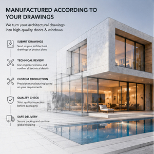 Commercial Storefront Aluminium Doors