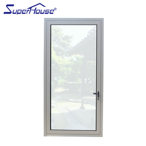 Superhouse Simple Design for Bathroom Kitchen Tempered Glass Patio Door