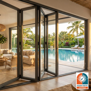 DERCHI Custom Security Bifold Doors