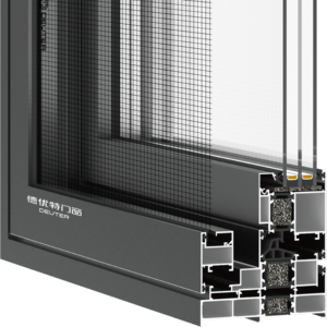USA Villa Project Impact Resistant Outswing Aluminum Casement Window