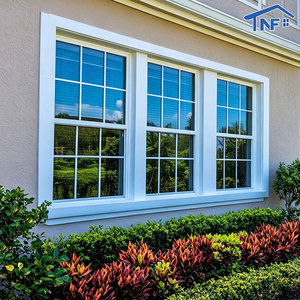 NFRC Energy Saving Thermal Break Aluminum Vertical Sliding Window Soundproof Double Single Hung Windows For Houses Kitchen