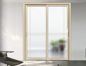 Aluminum Sliding Patio Doors 2 Rails 3 Rails Glass Sliding Door