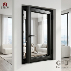 High Performance Multi-Purpose Aluminum Casement Window GU Hardware