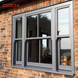 Aluminum Alloy Single Hanging Vertical Sliding Window