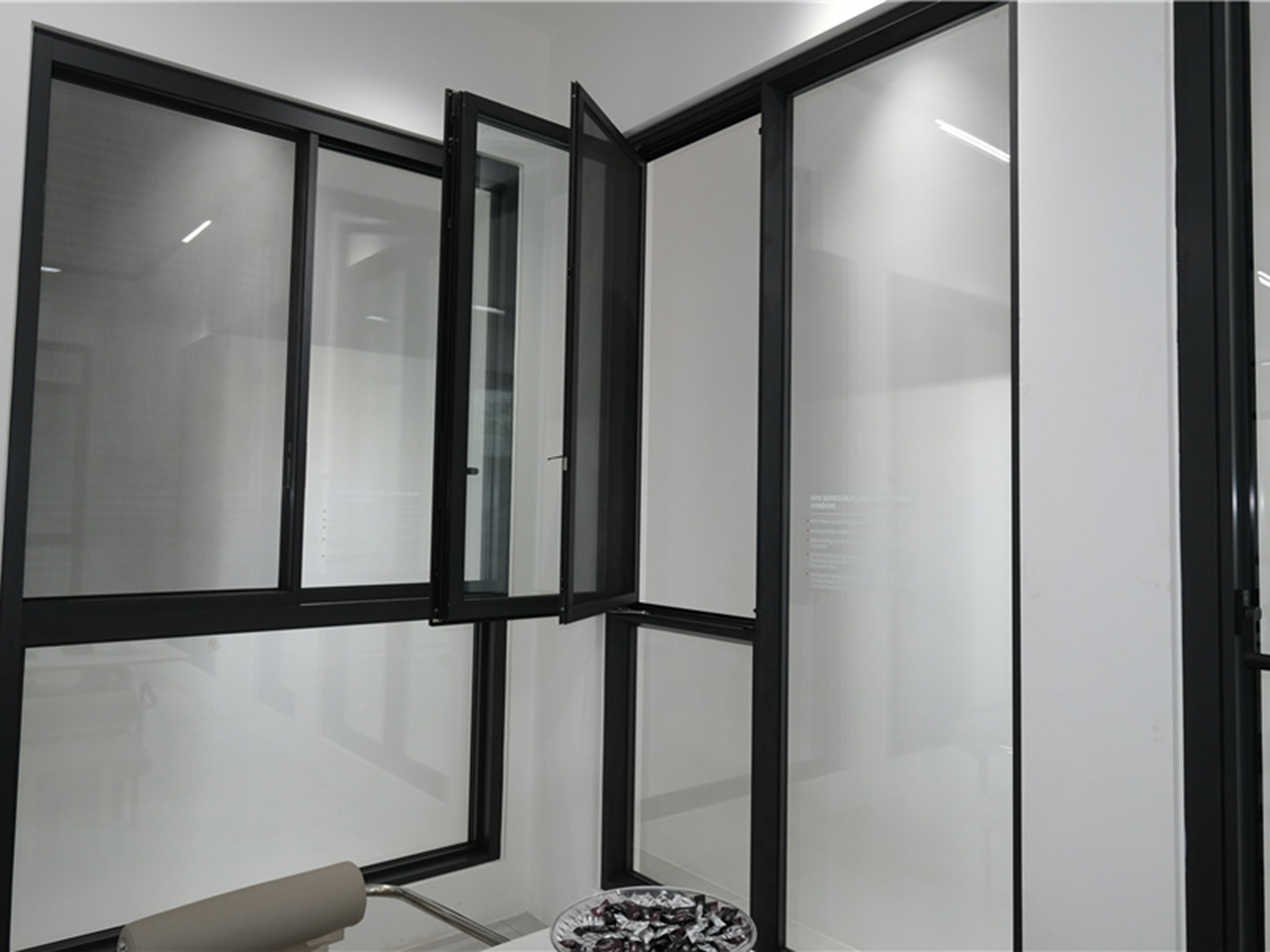 Vexis Windows precision engineered tilt and turn aluminum window system