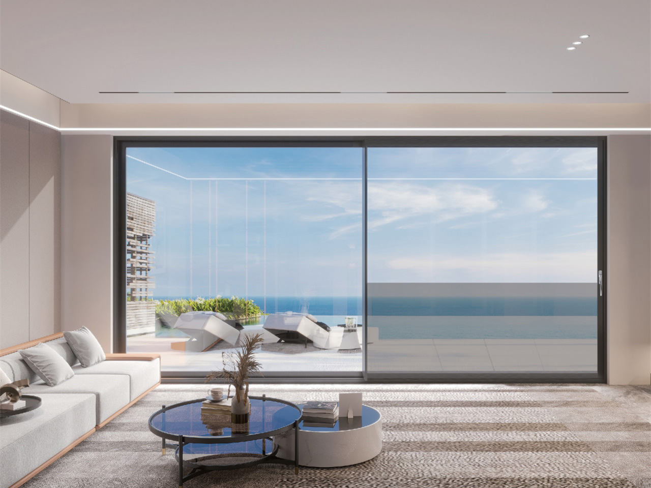 Thermal break aluminum awning window manufactured by Vexis Windows