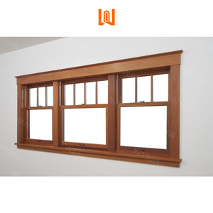WANJIA Interior Replacement Aluminum Wooden Windows