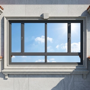 Factory Direct Price Aluminium Windows Energy Efficient Double Glaze NFRC