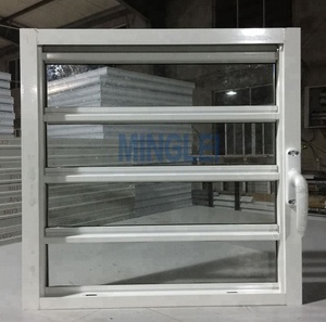 MINGLEI Aluminium Glass Louvers Shutters Jalousie Window
