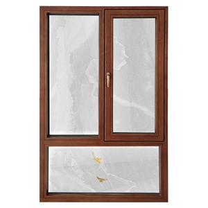 High Quality Aluminum Clad Wood Modern windows Custom Standard Replacement