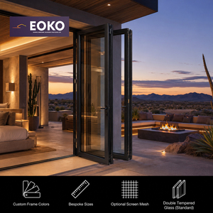 EOKO Cold Climate Series Thermal Break Aluminum Folding Door