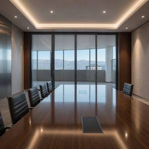 Aluminum Sliding Glass Door Double Glazed Slim Frame Soundproof Waterproof