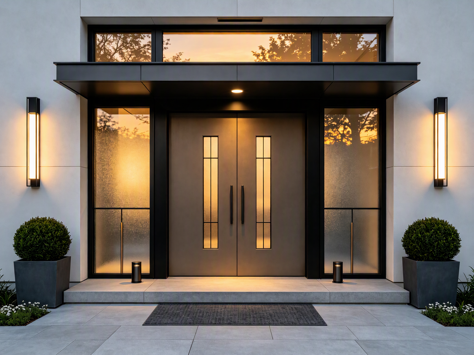Heavy-Duty Commercial Aluminum Entrance Door