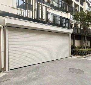 Aluminum Alloy Automatic 10x7 Roll up Garage Tambour Door Kit