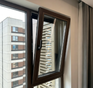 Energy Saving Aluminum Clad Wood Casement Window