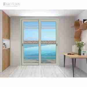 Aluminum Insect Screen Sliding Door For Balcony Sliding Doors Windows Soundproof Sliding Glass Door Track