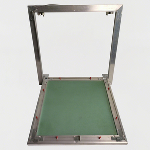Modern Outdoor Smooth Access Concealed Trap Door Aluminum Frame HVAC Maintenance Panel