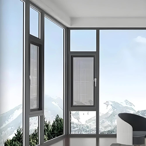 Modern Aluminum Alloy Folding Ventilation Window with Dust-Proof Air Filter