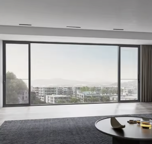 BOCHARM Modern Soundproof Broken Bridge Side Pressure Sliding Window
