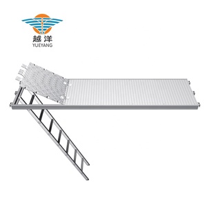 Aluminium Scaffold Trap Door Deck With Ladder for Construction Use