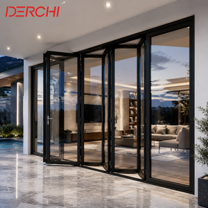 Custom Size Aluminum Bi-Fold Patio Doors