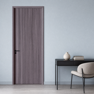Rust-proof Aluminium Alloy Interior Door Wood Finish