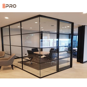 Custom Modern Glass Office Glass Partition New Mobile Aluminium Glass Partition
