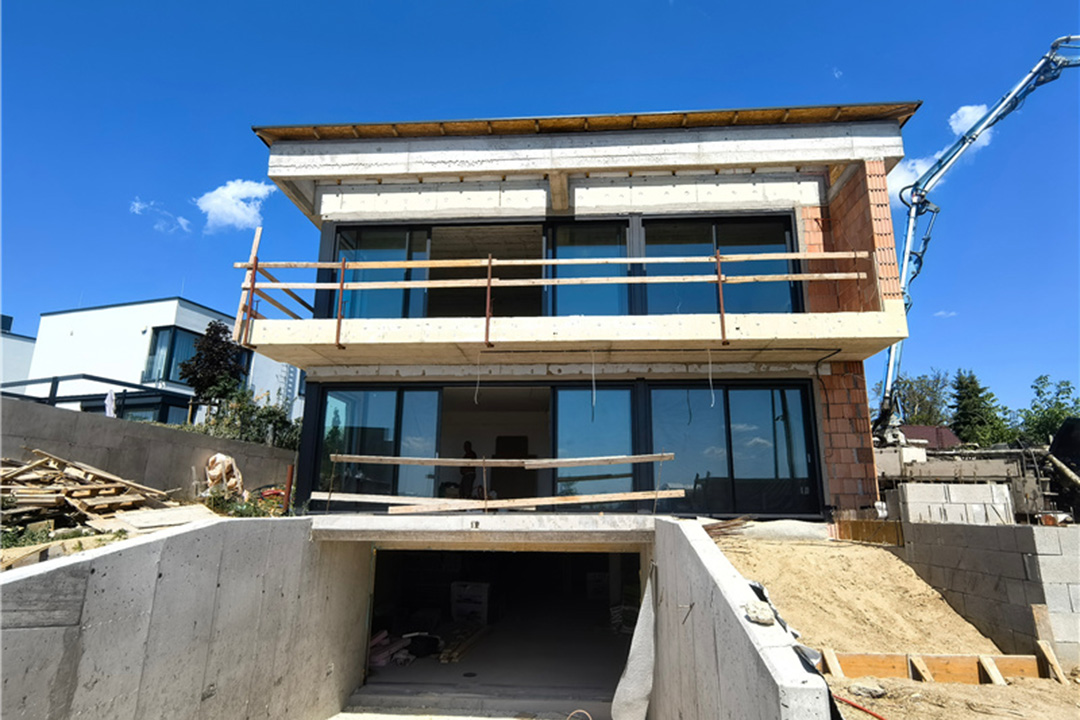 Vexis thermal break tilt and turn windows project in Budapest, Hungary