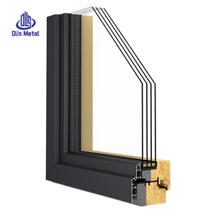 Nordic Passive House Aluminum Clad Wood Sliding Double-glazed Energy-efficient windows