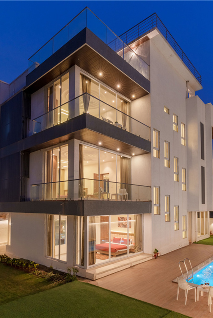 Vexis aluminum door and window project in Manila, Philippines