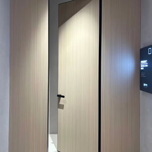 Melinco Modern Flush Mount Manual Interior Door Fire Prevention Waterproof Honeycomb Aluminum Polymer
