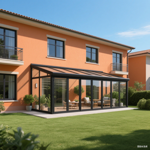 Triple Glazed Aluminium Casement Sunroom Window