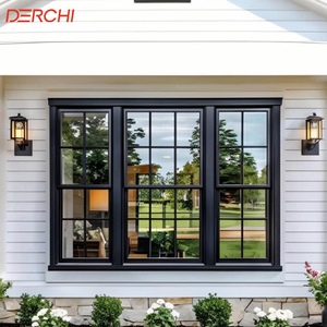 Aluminum Double-hung windows With Thermal Insulation