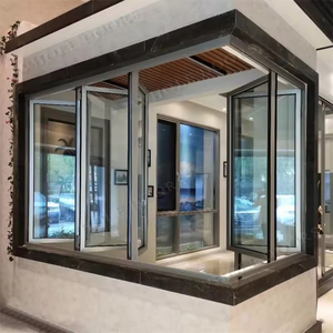 Ultra-Narrow Frame Modern Aluminum Folding Window