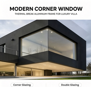 Minimalist Style Corner Bay Window